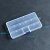 5 Grid Plastic Organizer Box 17.3x10x2.2cm