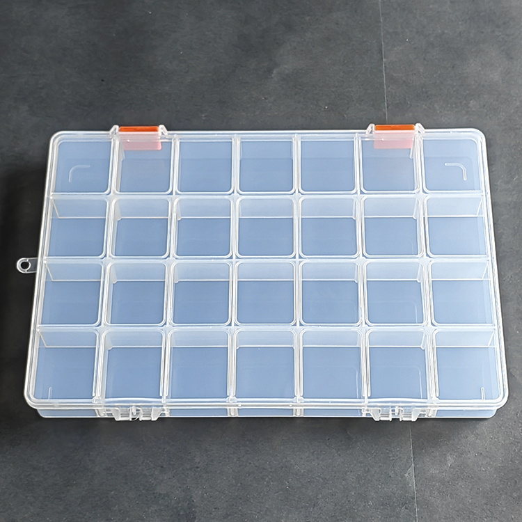 28 Grids Plastic Organizer Box 27x18.6x3cm