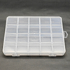 20 Grid Plastic Organizer Box 16.8x12.9x1.8cm