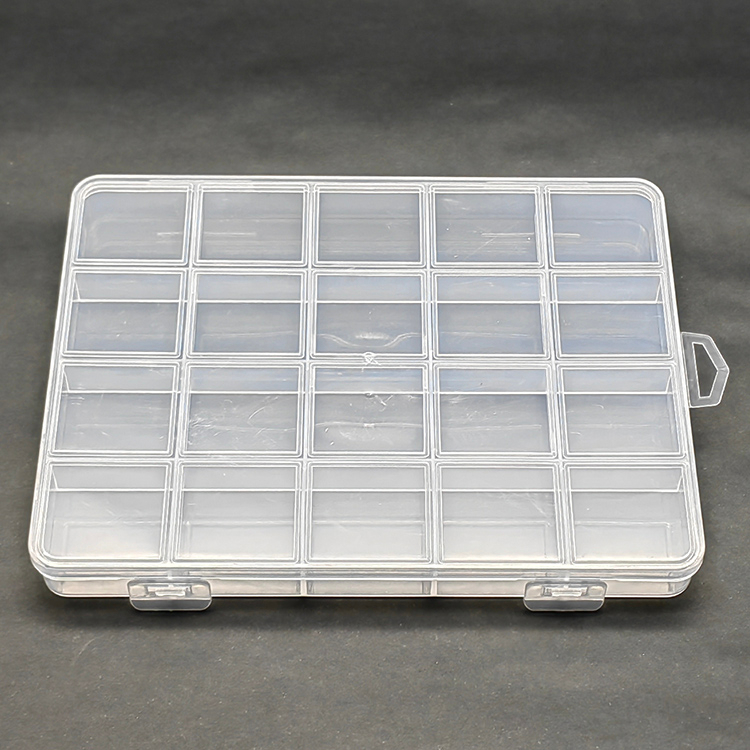 20 Grid Plastic Organizer Box 16.8x12.9x1.8cm