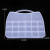 20 Grid Plastic Organizer Box 25.3x21.2x3.05cm