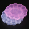 13 Grids Plastic Organizer Box dia.15.5x2cm