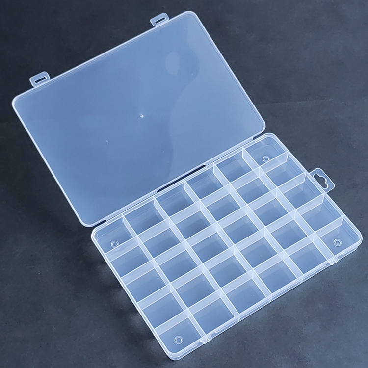 30 Grid Plastic Organizer Box 23.4x16.5x2.2cm