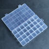 28 Grid Plastic Organizer Box 22.4x13.3x1.8cm