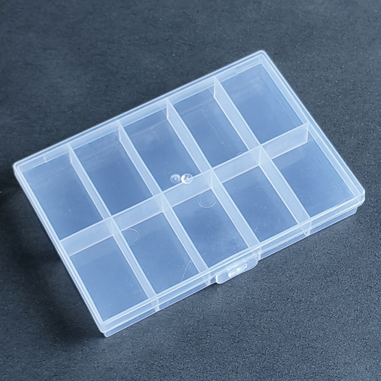 10 Grids Plastic Organizer Box 13x9x1.8cm