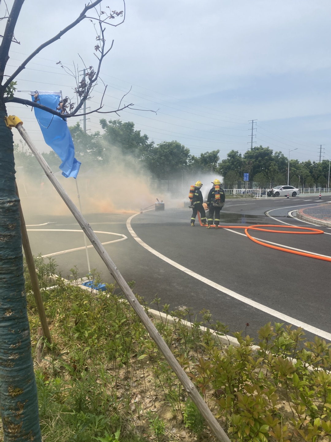 中航锂电消防疏散演习2