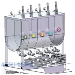 Multi Lane Liquid Packing Machine (3) Mesin Pengemas Cairan Multi Jalur (3)