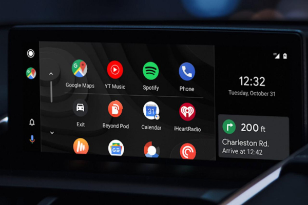 touch screen car stereo with android auto