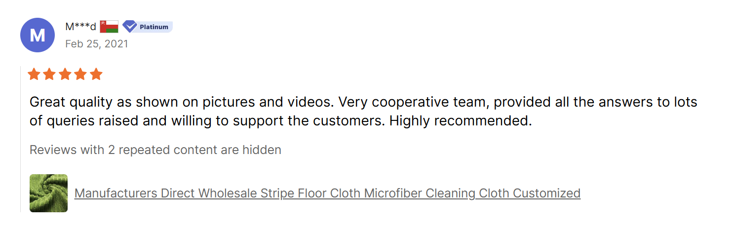Manufacturers Direct Wholesale Stripe Microfiber Floor Cloth Reviews Hersteller direkt im Großhandel Bewertungen zu Streifen-Mikrofaser-Bodentüchern