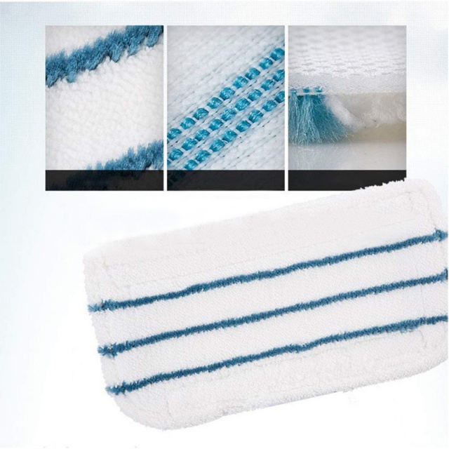 Reusable Microfiber Mop Pad for Steam Mop Refills (2) Panno riutilizzabile in microfibra per ricariche per scopa a vapore (2)