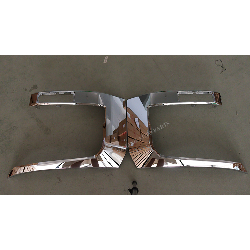 Chrome Front Bumper Cover for Mitsubishi L200 Triton 2024 Penutup Bumper Depan Chrome untuk Mitsubishi L200 Triton 2024
