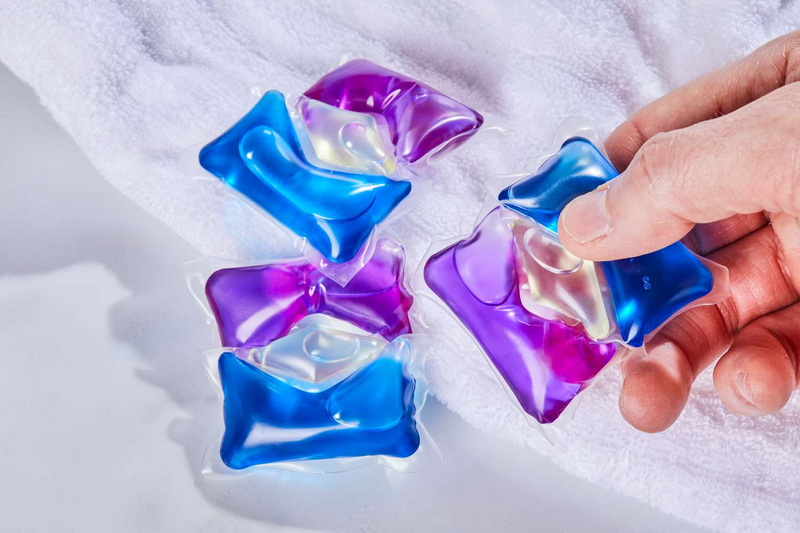 Laundry Pod Packaging Description وصف تغليف جراب الغسيل