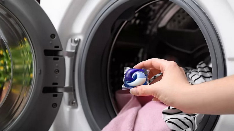 Laundry Pods Not Dissolving in Washer Wäschekapseln lösen sich nicht in der Waschmaschine auf