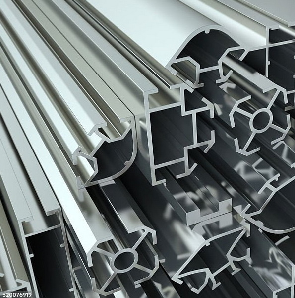 Aluminum Extrusion Designs Using CAD_3 Aluminium-Strangpresskonstruktionen mit CAD_3