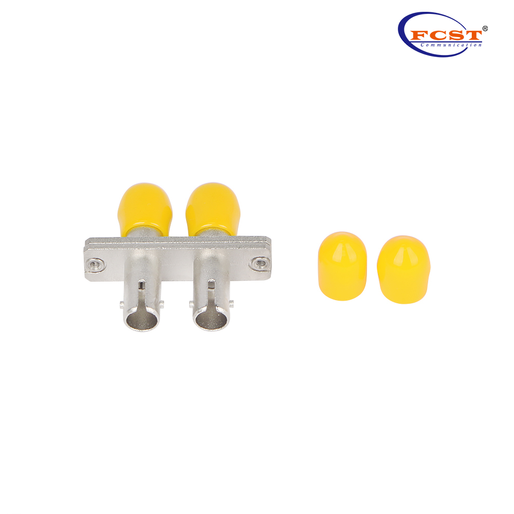 Stupc to Stupc Duplex SMMM Metal Fiber Optic Adaptateur