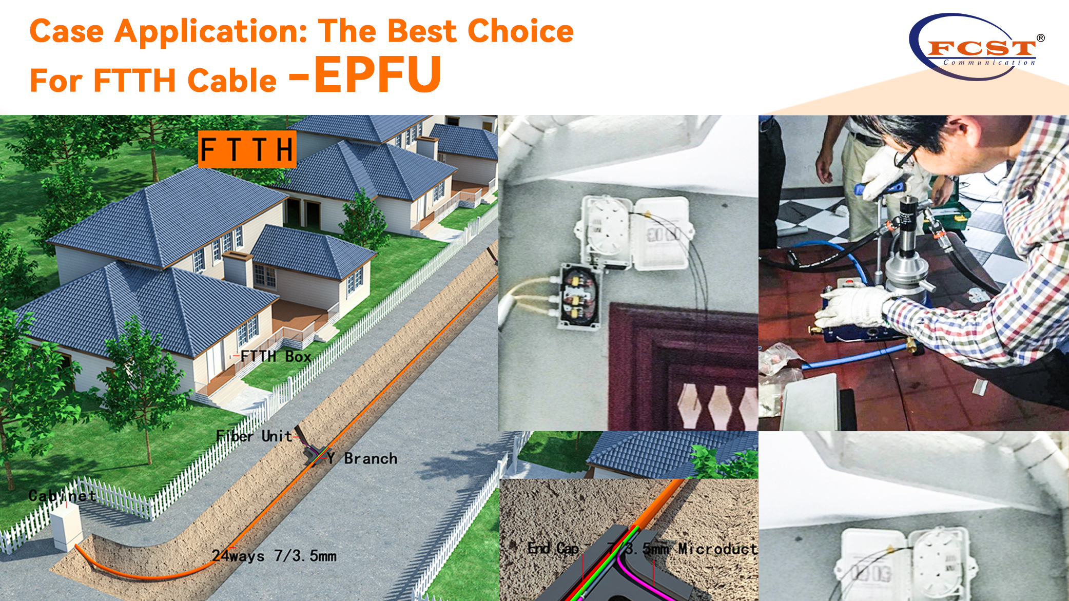 Aplicación de casos: la mejor opción para el cable FTTH -EPFU