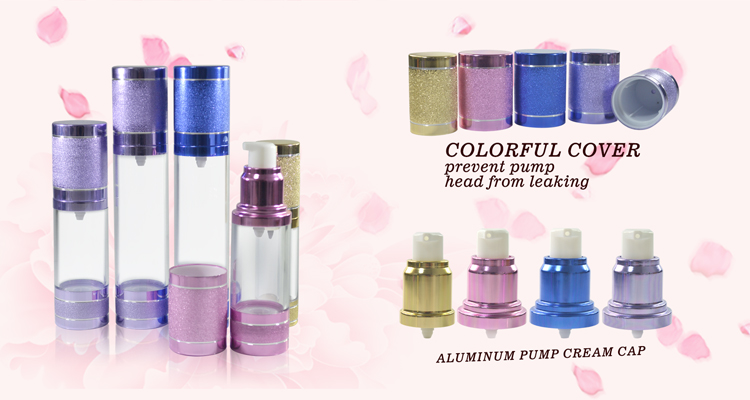 Airless Pump Bottle Botella con bomba sin aire