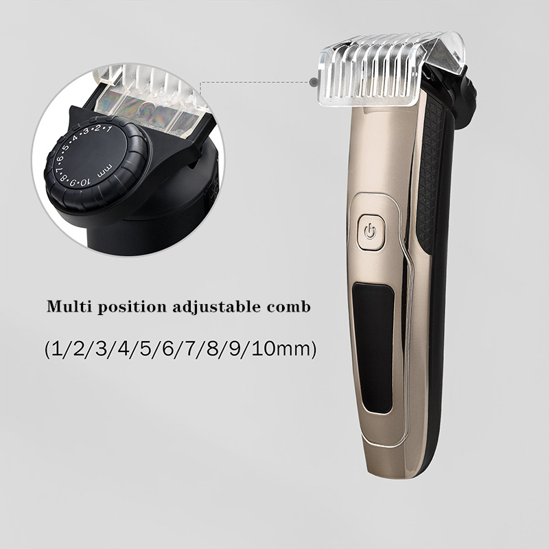 Multifunction Mens Grooming Kit Quickly Charging 5 in 1 Professional Men's Grooming Hair Remover Kit for Hair Trimmer