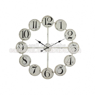 Hot Selling Quality Assured Cheap Personalized Vintage Iron Wall Clock
