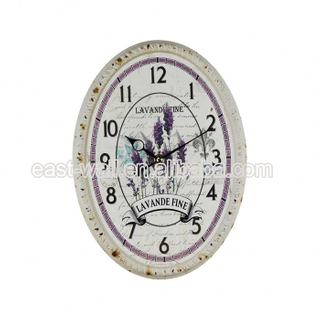Price Cutting Vintage Style Iron Wall Clock With Hidden Safe
