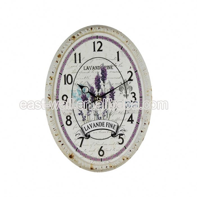 Price Cutting Vintage Style Iron Wall Clock With Hidden Safe