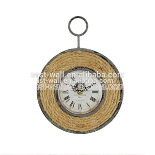 Factory Direct Price Customized Logo Printed Decorative Wall Clock