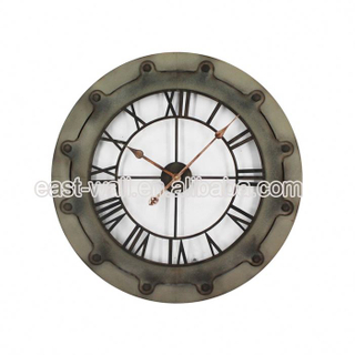 New Design Handmade Iron Resin Wall Custom Clock