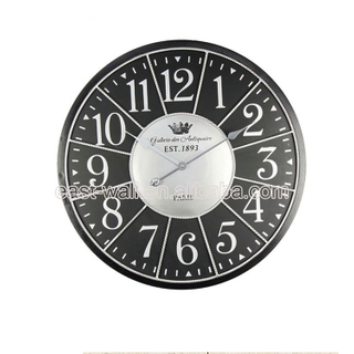 Custom Color French Country Tuscan Style Wall Clocks For Gym Interior Clock