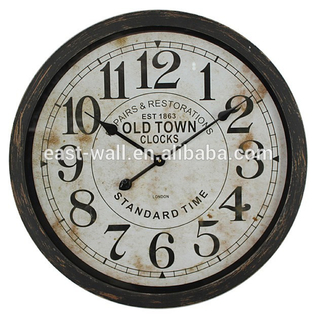 Wholesale Cheap Old Town Clocks Decorative Wall Clocks