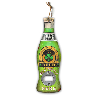 Custom cheap metal fancy colorful beer bottle openers