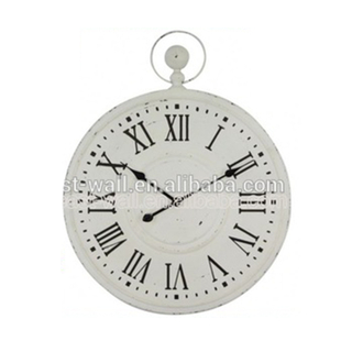 Printed Decorative Digital World Time Wall Clock Pendulum Clock Clear Design