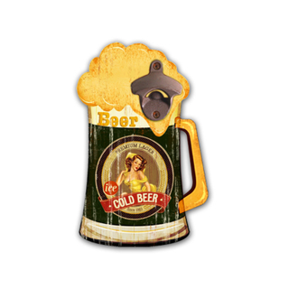 Wholesale Hot Sale High Quality Retro Custom Simple Decoration Custom Sublimation Retro Bottle Opener