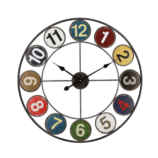 Wholesale Cheap New Design Home Decorative Silent Round Wall Clock