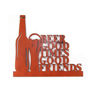 New Launch New Design Factory Price Wholesale Custom Chic Designs Wall Word Hanging Plaque