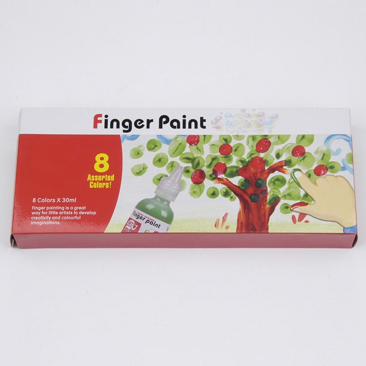 8x30ml Finger Paint Set