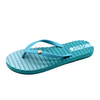 Verano de encargo de la playa colorido durable marrón Hawaii deslizadores flipper sandalias