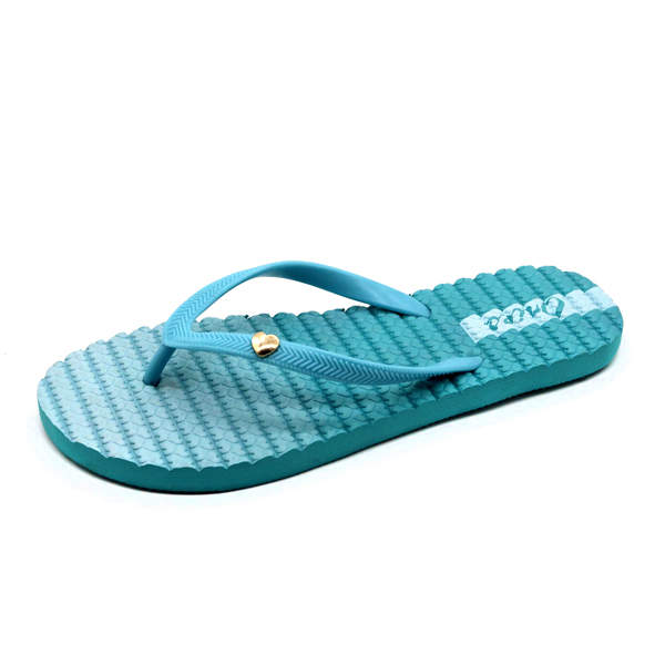 Verano de encargo de la playa colorido durable marrón Hawaii deslizadores flipper sandalias