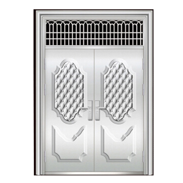 FPL-S50168 China Manufacture Supply Good Quality Double Leaf Stainless Steel Swing Door