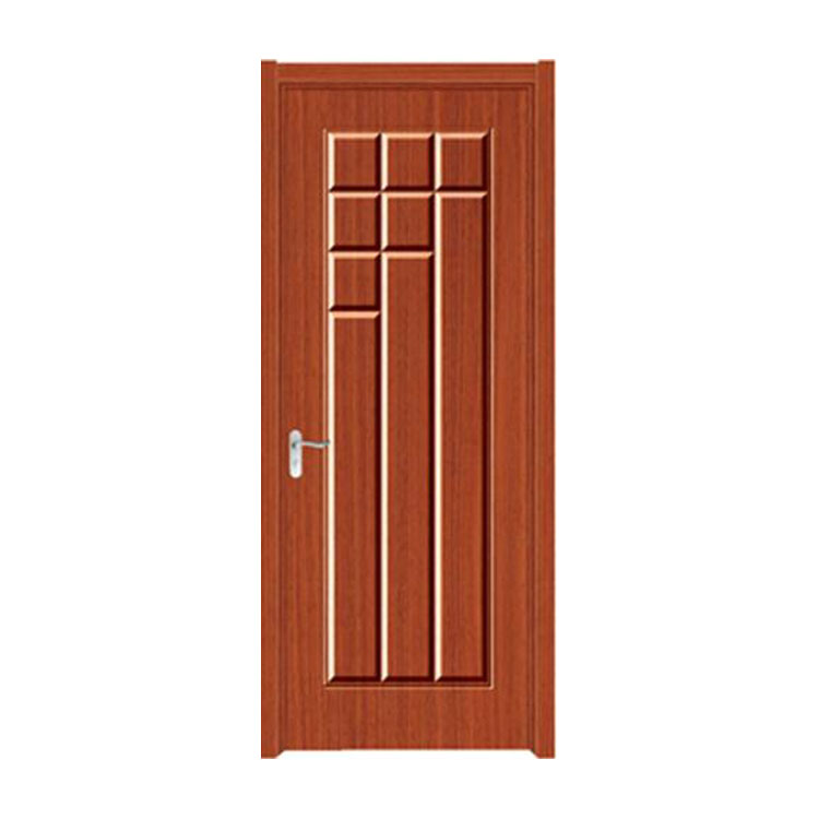 FPL-4008 Modern House Decorative Plan Bathroom PVC Wooden Door