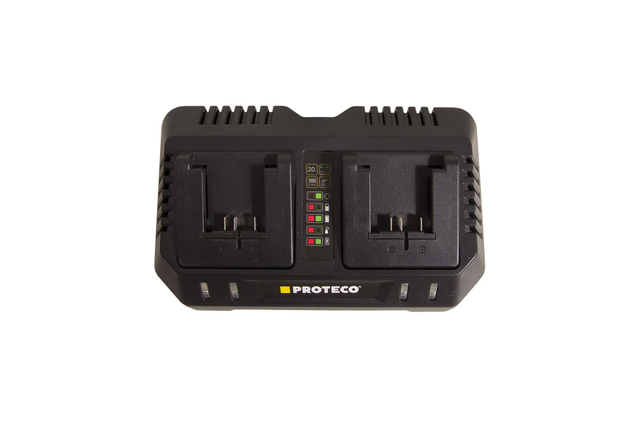 CHARGER 14.4-20V, 4.0A, DUAL (FOR TWO BATTERIES)