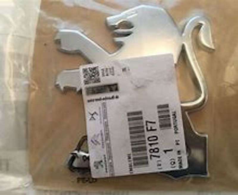 العلامة الخلفية بيجو 307 T53 2005 OEM: 7810F7 DVD12-0801-03