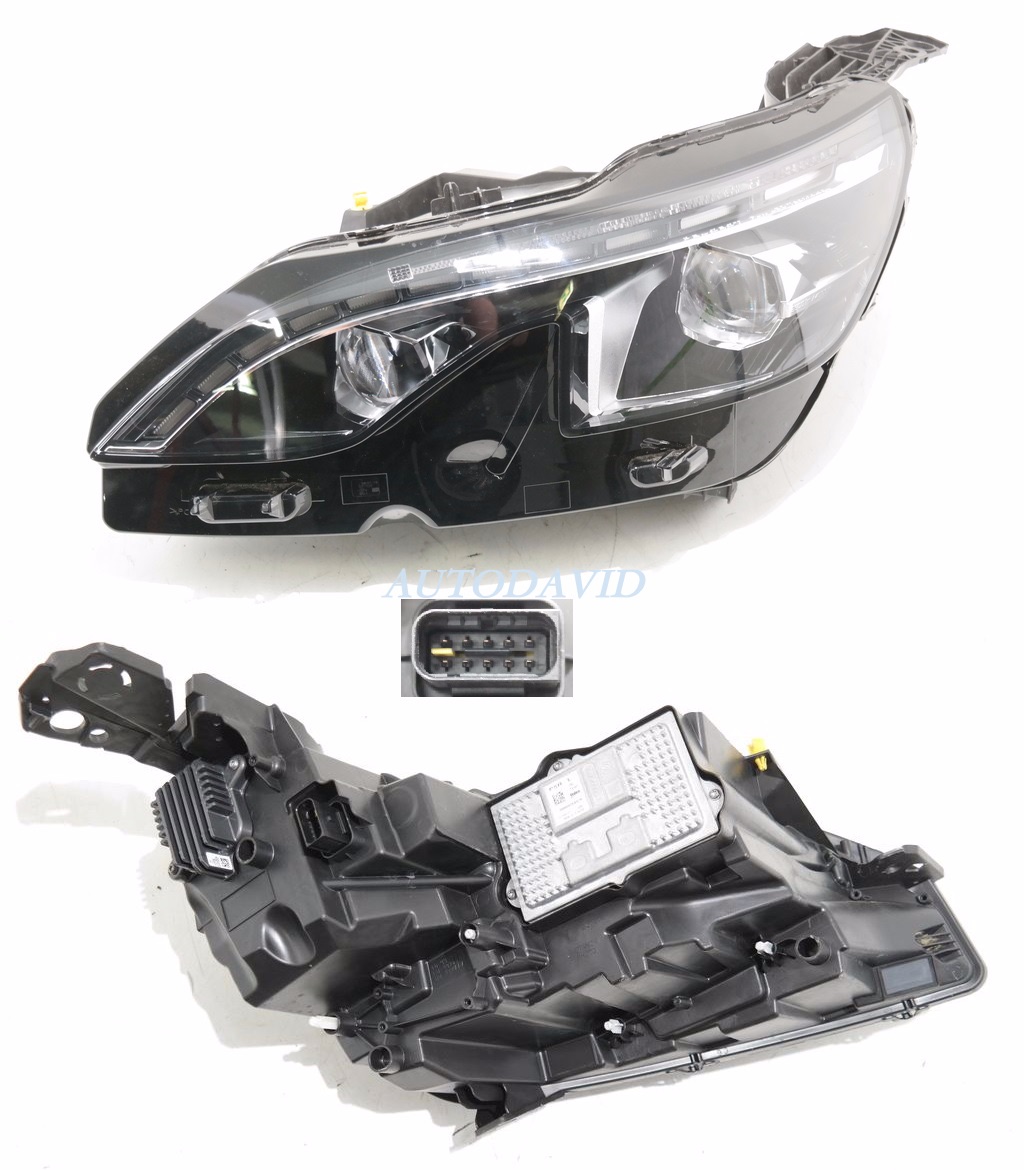 مصباح الرأس كامل H بيجو 4008 2017 CN / بيجو 3008 5008 2017 في الخارج OEM: LH YL00923380 1616878580/RH YL00923480 1616878480 DVD39-0202