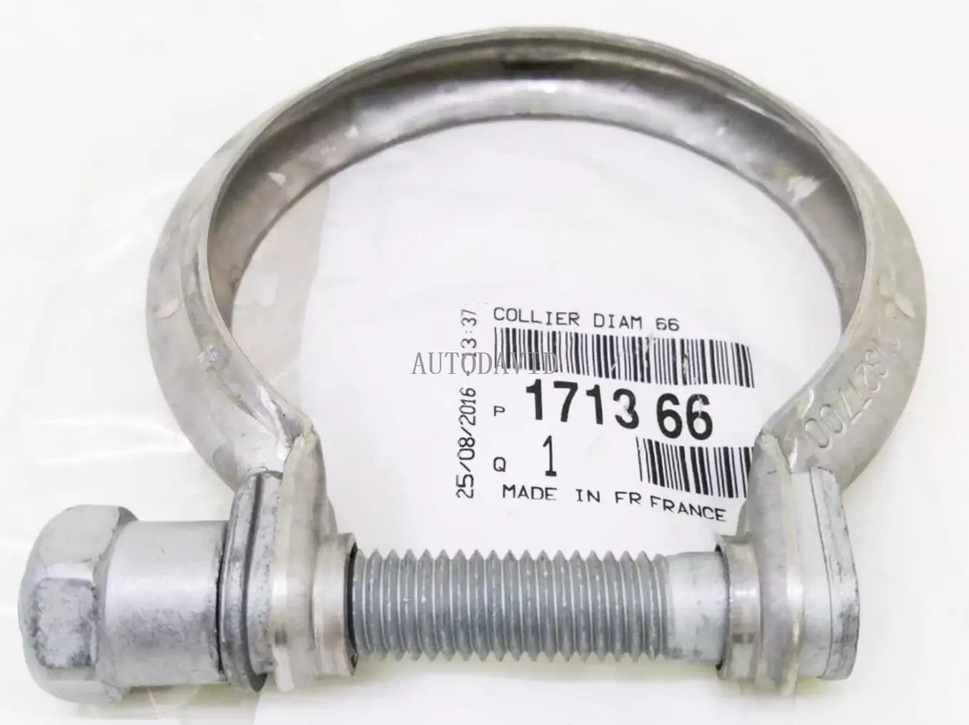 مشبك ماسورة العادم، مشابك كاتم الصوت، لبيجو 307 407 607 5008 سيتروين C4 OEM: 171366,171365 6025308329، 7703083454، 8200157361، 6025308328، 6025308329، 9624 573280، 9629138180 HS01-013-001