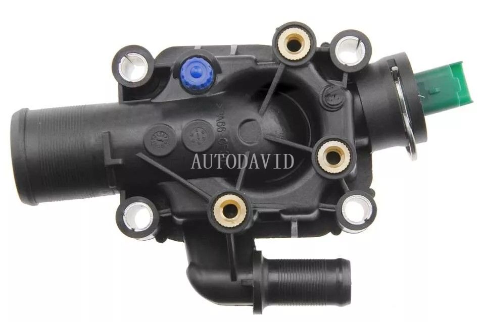 شفة المياه تجميع ترموستات نظام التبريد لبيجو 207 307 308 ، سيتروين C2 / 4/5 OEM: 1336Z0 ، 9647265980 HS02-021-002 
