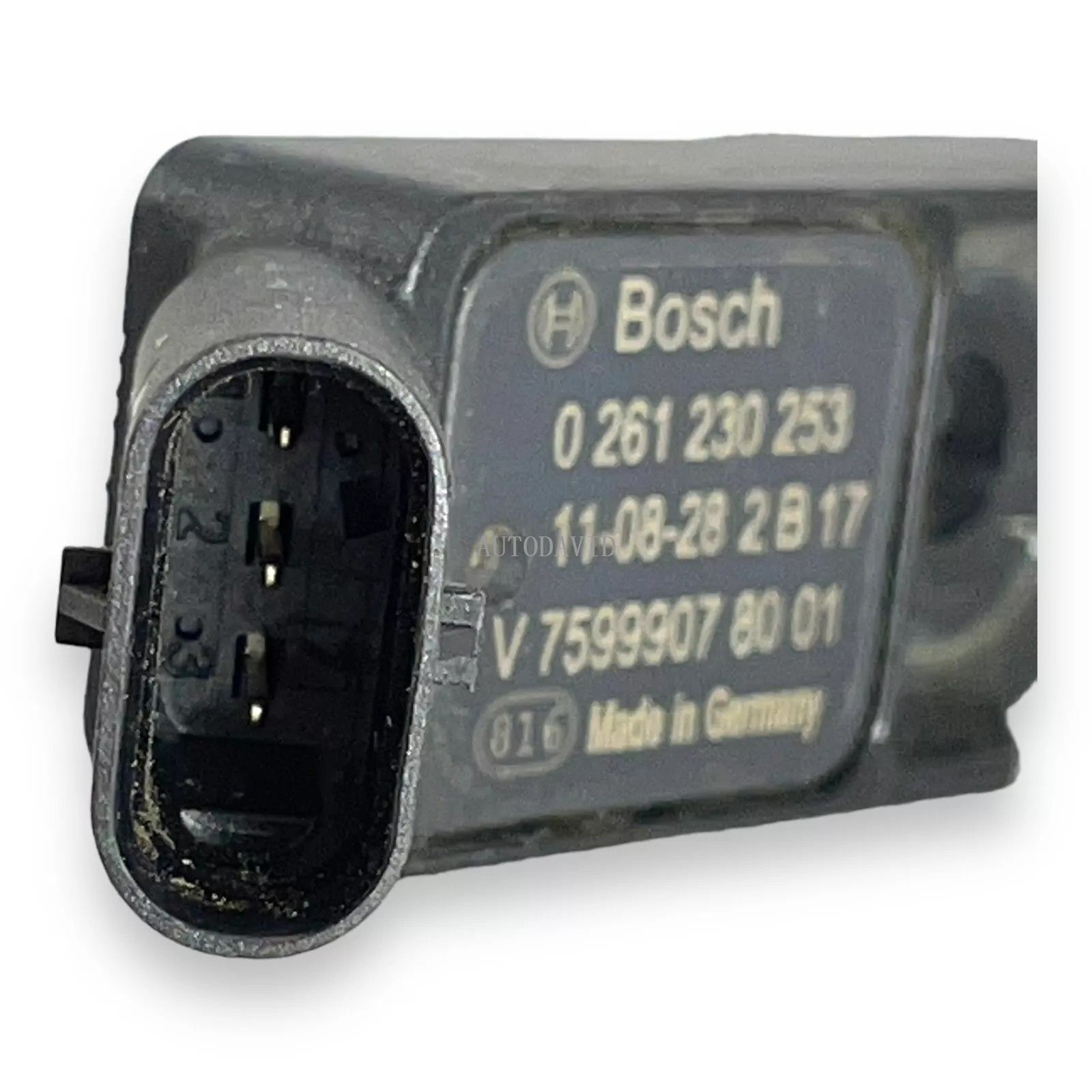 مستشعر ضغط الهواء لبيجو 207, 3008, 308, 5008, 508, RCZ, 1.6THP,Citroen C4/5,DS3/4 OEM: 1920W0 13627599907 967783578A V759990780 HS02-027-005 BOSCH:0261230253