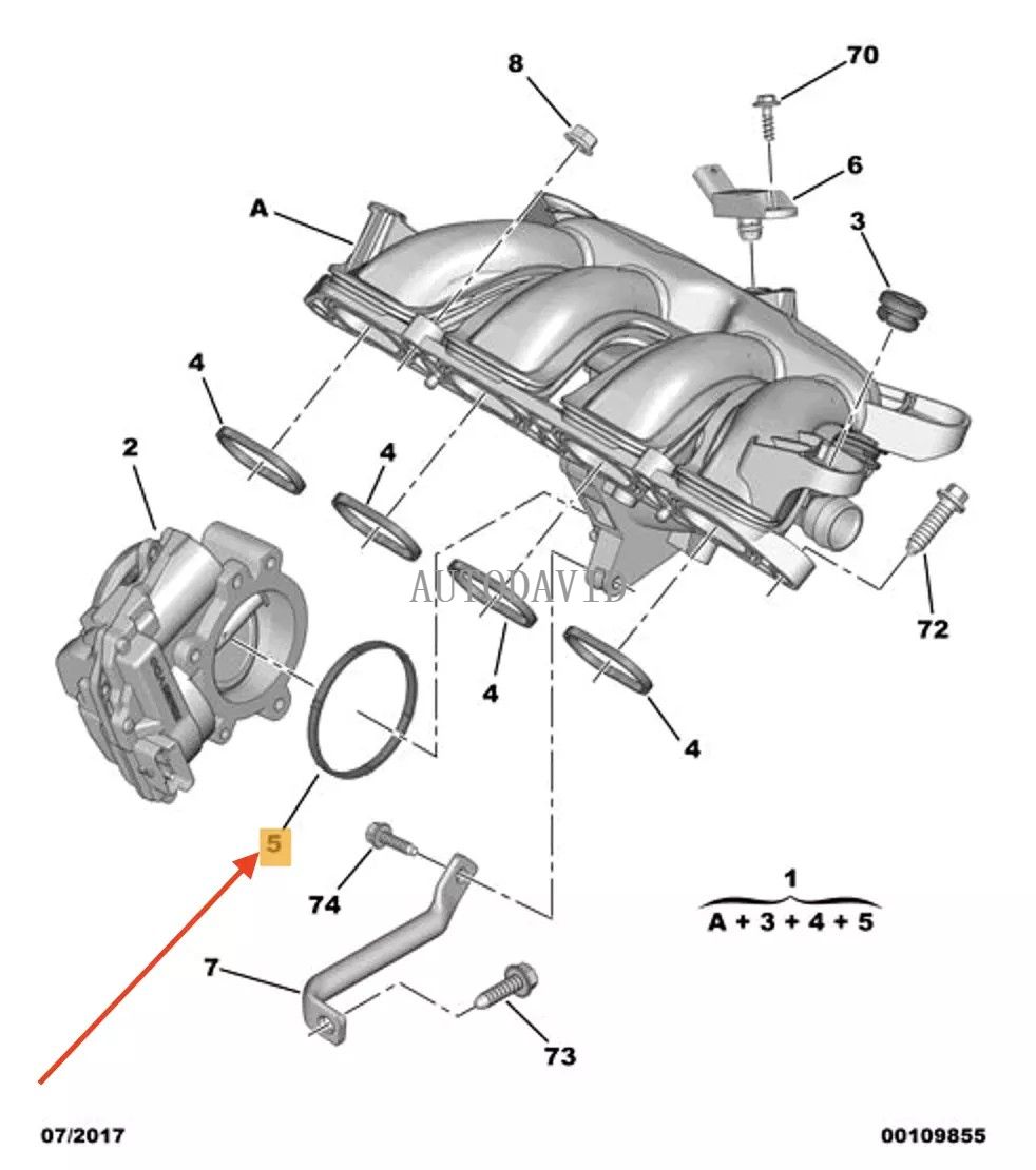حشية مشعب السحب لبيجو 208 308 408 508 سيتروين C4 OEM: 0348S7 11617528341 HS01-013-017