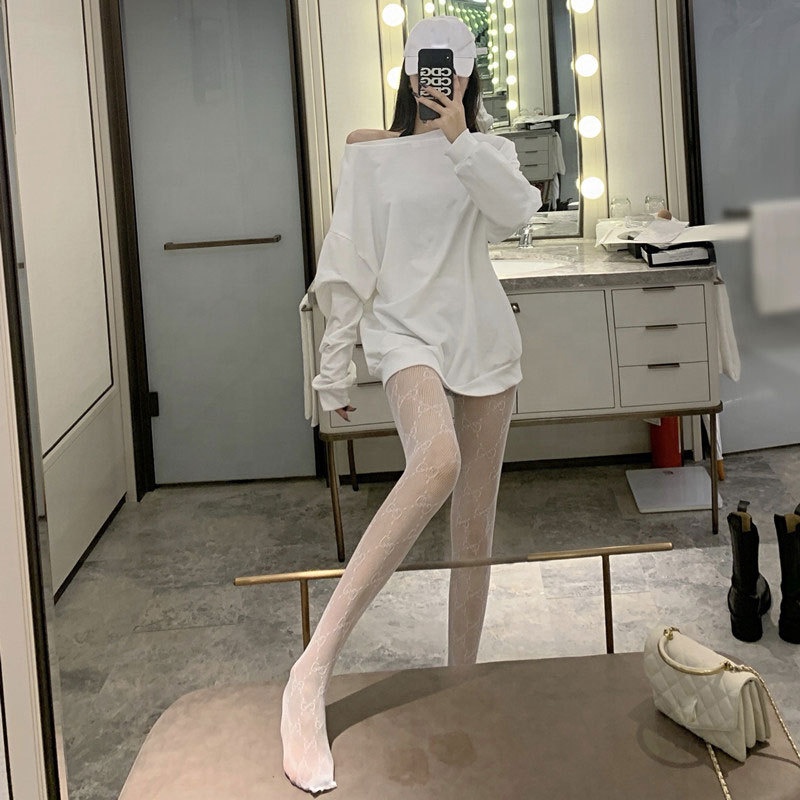 Sexy Quality Women Socks Thigh High Black Lattice Long Sock Hot Sale Luxury Designer Stockings Panty Hose
