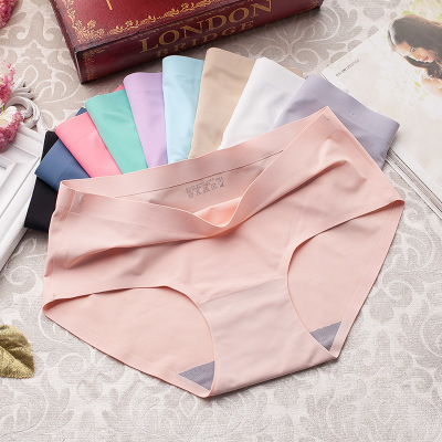 Laser Cut Lady Seamless Secret Fashion Panty Breathable Underwear