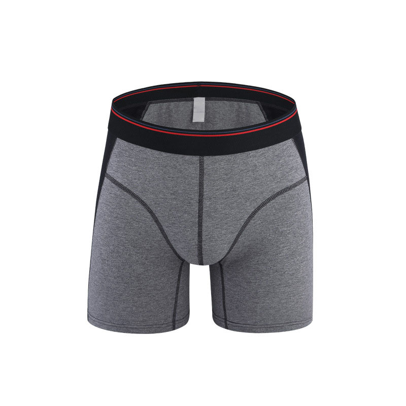 Factory Price Custom OEM ODM Boxers with logo Boxershorts mens Underwear Boxer Shorts Briefs PLUS LENGTH