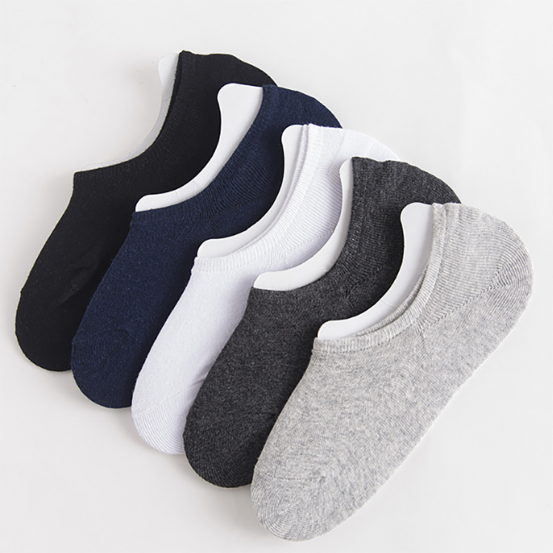 Factory supply women cotton footie socks invisible hidden boat socks slip cotton men invisible ankle low cut liner sock